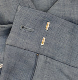 Calvin Klein Faux-Denim High Rise Pants Trousers S54PE785 Indigo Blue 4