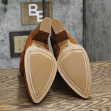 Aqua College Women's Remi Waterproof Booties B6585 Camel Brown 8M