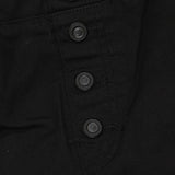 DG2 Womens Faux Button Pullon Denim Stretch Jeggings Jeans Black 1X