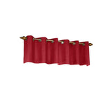 Commonwealth Home Thermalogic Insulated Grommet Valance Burgundy Red 40" x 15"