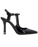 Kenneth Cole New York Womens ROMI Sling Pump Stiletto Heel KL22ROA01 Black 10M