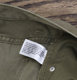 Woolrich X TGT Mid-Rise Straight Fit Cargo Pants 94612190 Olive Green 36x32