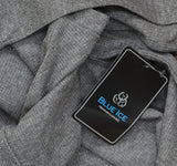 Blue Ice Mens Waffle Knit Thermal Long Sleeve Shirt Charcoal Gray XL