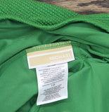Michael Michael Kors Womens Zip-Front One-Piece Swimsuit MM7Y890 True Green 16