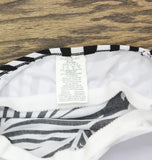 Swim Solutions V-Neck Tiered Tankini Swim Top Leafing Matter Black Multi 8