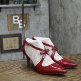 Bandolino Zeffer Detail Dress Pumps BNZEFFER3 Medium Red 6.5M