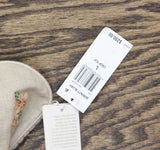 Agua Bendita Womens Serenity Linen Blend Crop Halter Top 17057 Blush Brown L