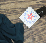 Betsy & Adam Womens Long-Sleeve Dress with Slit A25412 Pine Green 6