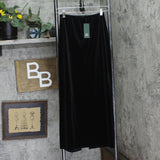 Wild Fable Womens Velour Maxi Skirt 91903306 Black XS