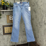 7 For All Mankind Womens Solid Flare-Leg Denim Jeans 7R052330