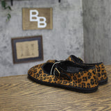 Universal Thread Womens Halston Mary Jane Flats 94462396 Leopard Dark Brown 9.5M