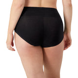 Bali Womens Breathe Lace High-Waist Brief DFS116 Black Lace L