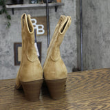 Universal Thread Womens Jacey Western Ankle Boots 90511599 Tan Brown 7M