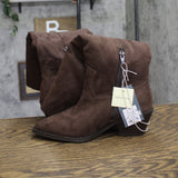 Universal Thread Patsy Tall Fringe Western Boots 94463421 Chocolate Brown 6M