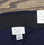 A New Day Womens High Rise Skinny Ankle Elastic Waist Pull On Pants Navy Blue 4
