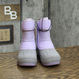Cat & Jack Toddler Girls Lenny Winter Boots AEX55 Purple 9T