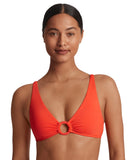 Lauren Ralph Lauren Macrame-Ring Bikini Top 20501142 Persimmon Orange 8