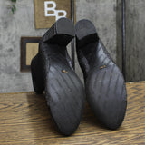 Isaac Mizrahi Live! Womens Vintage Metallic Block Heel Ankle Boots Black 6.5M