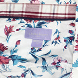 Laura Scott Floral Covered Button Long Sleeve Woven Button Up Shirt 2395-12