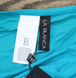La Blanca Womens Earth Goddess Hipster Swim Bottoms LB5RR93 Teal Blue Green 8