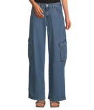 Levi's Womens Superlow Loose Snap Zip Fly Jeans 94417325 All Over Blue 29X32