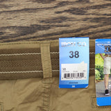 Iron Co. Men's Comfort Flex Waistband Stretch Twill Cargo Short I470753S
