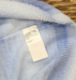 Anybody Womens Eyelash Yarn Long Sleeve Ombre Sweater A672680 Blue Jewel L
