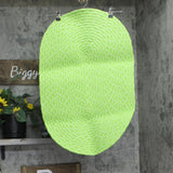 Better Trends Collection Oval Reversible Area Rug Chartruese Bright Green 20x30