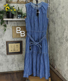 Lauren Ralph Lauren Womens Chambray Sleeveless Dress 200876833001