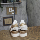 Easy Spirit Warna Woven Slingback Sandal SEWARNA3 Gold Multi 9M