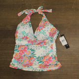 La Blanca Rivera Resort Halter Goddess Tankini Swim Top LB5SW84M White Multi 12