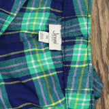 Jenni Womens Cotton Flannel Pajama Pants 100173174MS Shirt Plaid Green 2XL