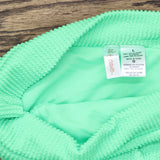 Salt + Cove Juniors Ribbed Banded High-Waist Bikini Bottom Mint Tea Green L