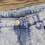 DG2 by Diane Gilman Womens 5-Pocket Bootcut Jeans Acid Wash Blue 10