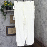 A New Day Womens High-Rise Straight Trousers 93004927 Off White 17