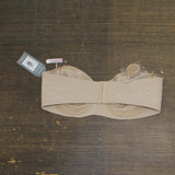 Bali Womens Coolest Smoothing Strapless Minimizer Bra Beige Brown 38D