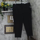 Rafaella Womens Plus Size Stretch Ankle Pants LRBFD097R1 Black 16W