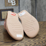 Fitflop Women's Lulu Wave-Print Wide Fit Toe-Post Sandals DM3 Soft Pink 9M