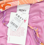 Roxy Womens One Piece Plunge Swimsuit 434001925 Lilac Multi Purple S