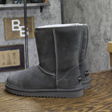 Koolaburra By Ugg Womens Classic Koola Short Boots 1017090 Stone Gray 7M
