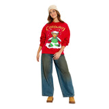 Corduroy by Don Freeman Bear Fleece Graphic Sweatshirt 1004025268 Red L