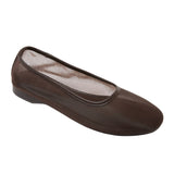 A New Day Mesh Ballet Flats with Memory Foam 95142178 Brown 7.5M