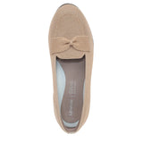 Lifestride Kandi Loafer Slip-On Knit Flats J8289F1 Sand Castle Brown 6.5M