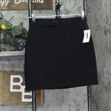 A New Day Womens Tailored Mini A-Line Skirt 94457767 Black S