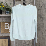 A New Day Women's Raglan Sleeve Sweatshirt 79315946 Aqua Blue S