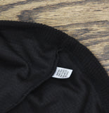 Warm Essentials By Cuddl Duds Womens Textured Fleece Thermal V-Neck Top Black L