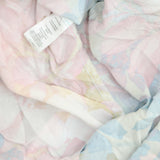 Midnight Bakery Women’s Nikki Floral Print Wrap Robe NIK130 Cream Pink M/L