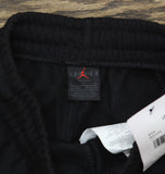 Jordan Boys Closed Hem Fleece Joggers Black S