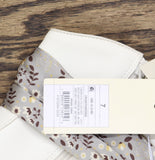 Universal Thread Frannie Western Ankle Boots with Scarf Tie 95053280 White 7M