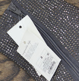 A New Day Womens Gloria Low Shaft Heeled Rhinestones Boots Silver Gray 8M